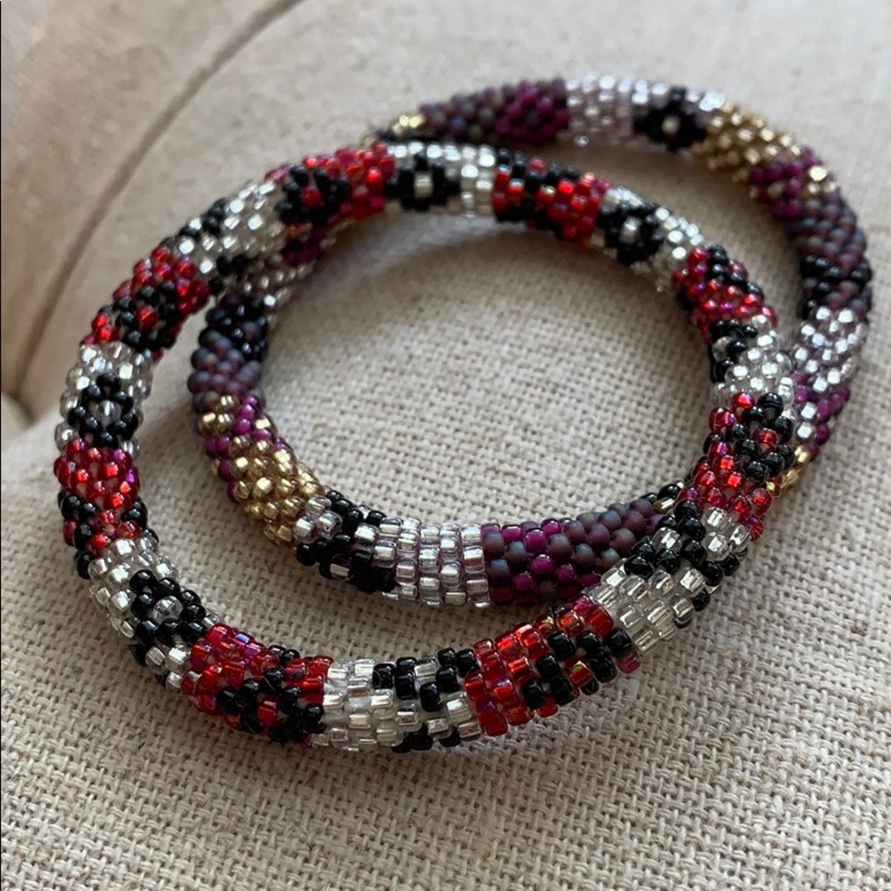 2 Pack Beaded Bracelets For Stacking! - image 2